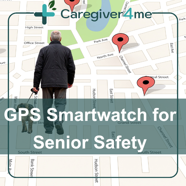 GPS Smartwatch for Senior Safety